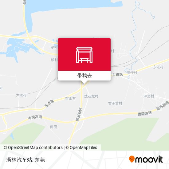 沥林汽车站地图