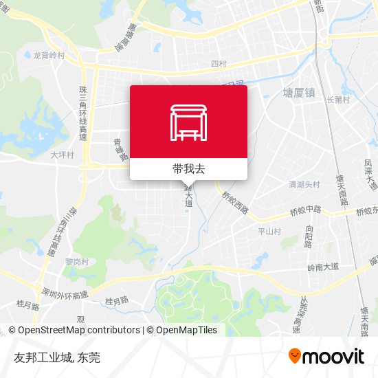 友邦工业城地图