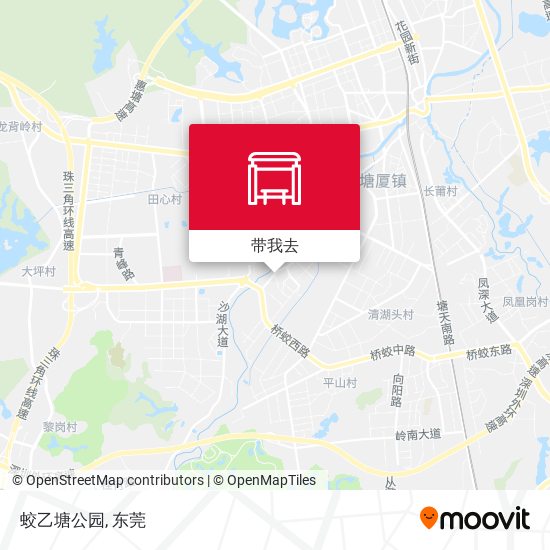 蛟乙塘公园地图