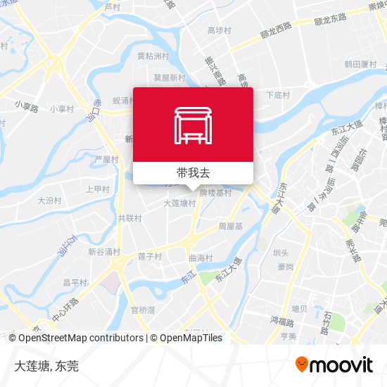 大莲塘地图