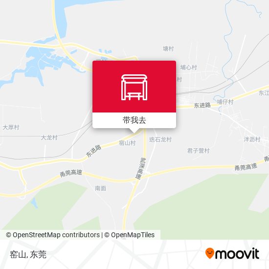 窑山地图