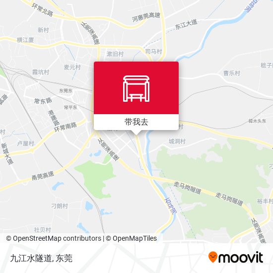 九江水隧道地图