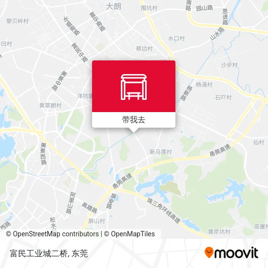 富民工业城二桥地图