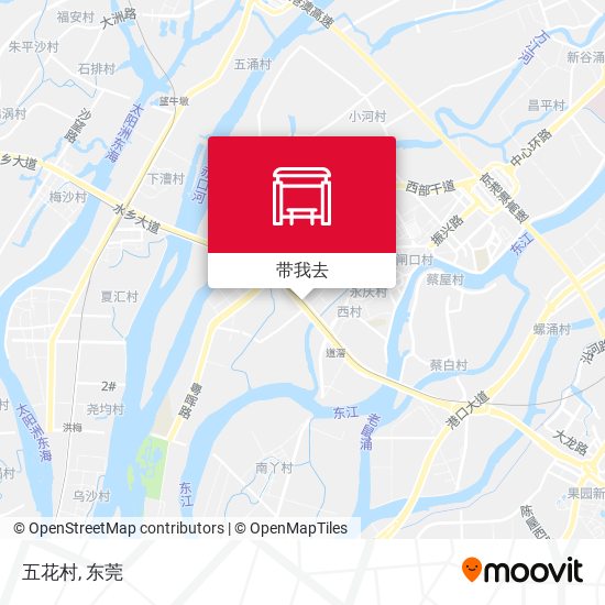 五花村地图