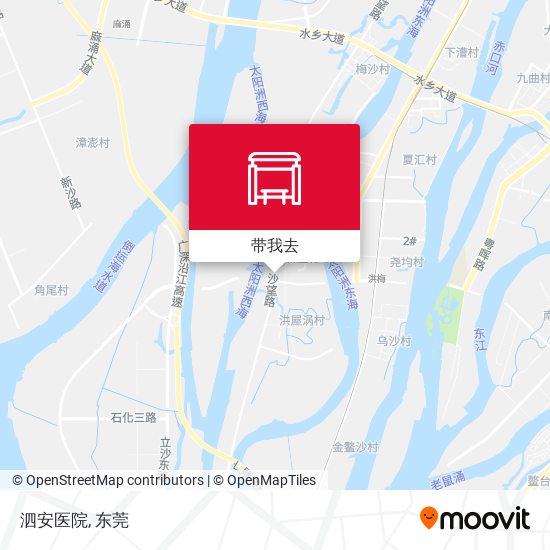 泗安医院地图