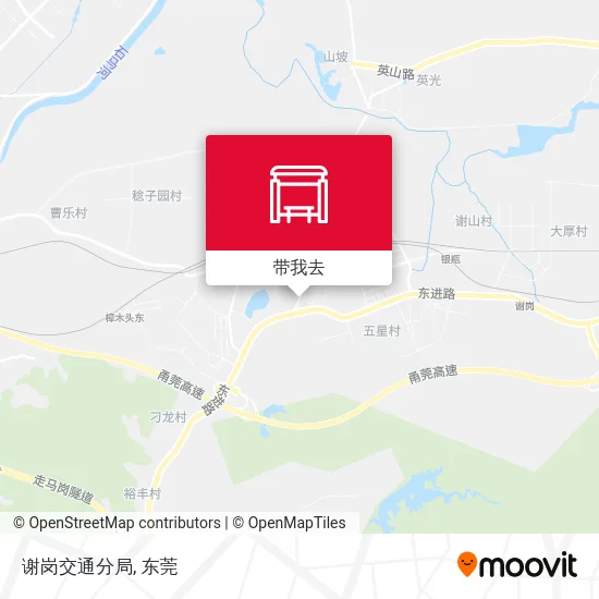 谢岗交通分局地图