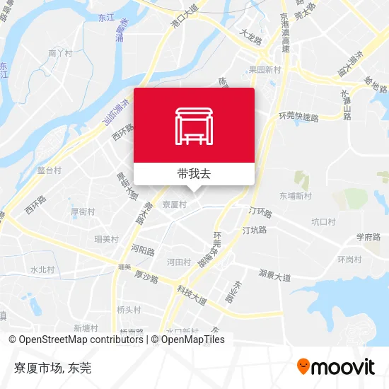 寮厦市场地图