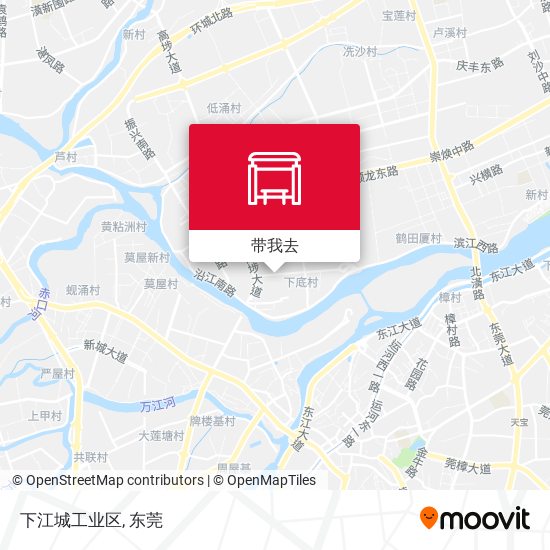 下江城工业区地图