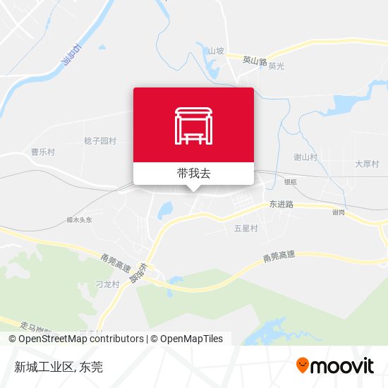 新城工业区地图