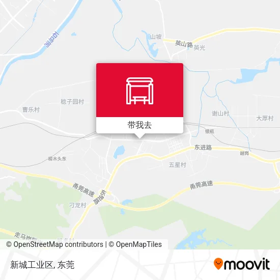 新城工业区地图