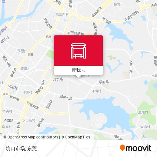 坑口市场地图