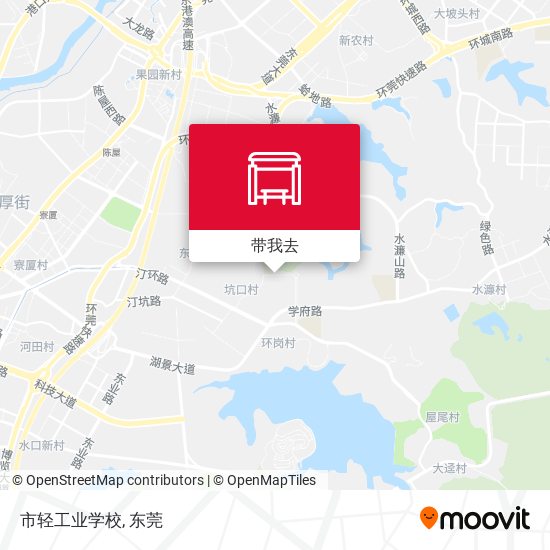 市轻工业学校地图