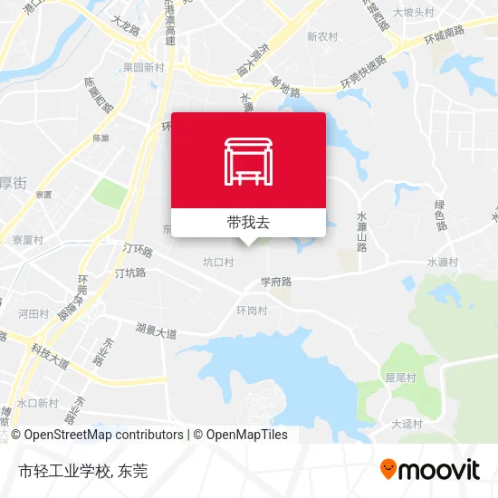 市轻工业学校地图