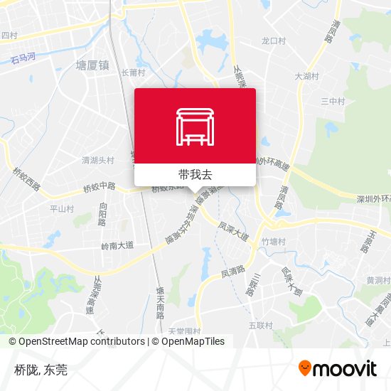 桥陇地图