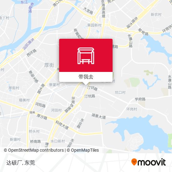 达硕厂地图