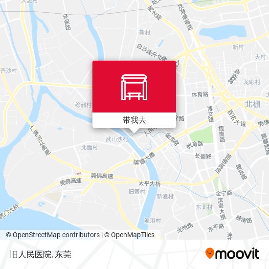 旧人民医院地图