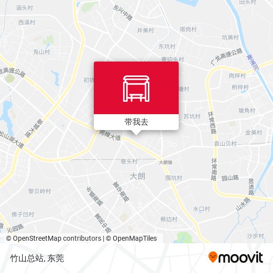 竹山总站地图