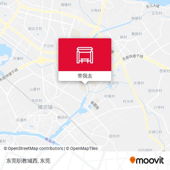 东莞职教城西地图