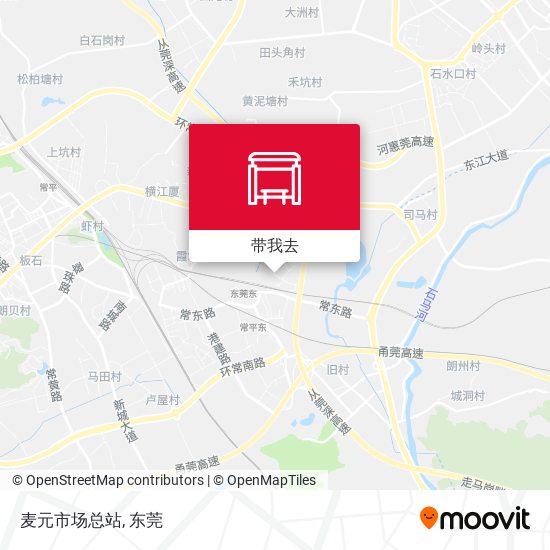麦元市场总站地图