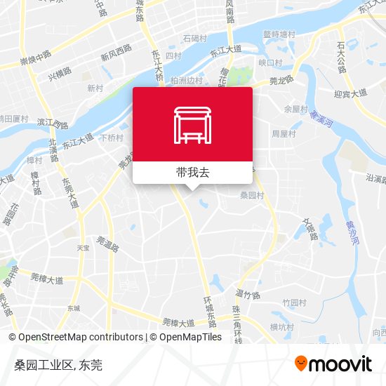 桑园工业区地图