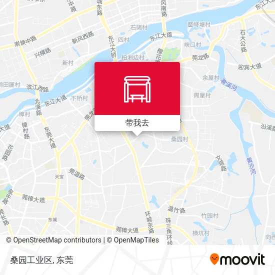 桑园工业区地图