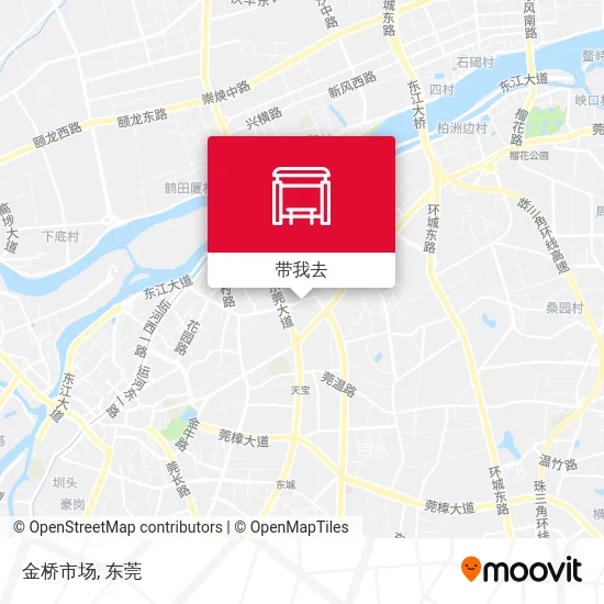 金桥市场地图