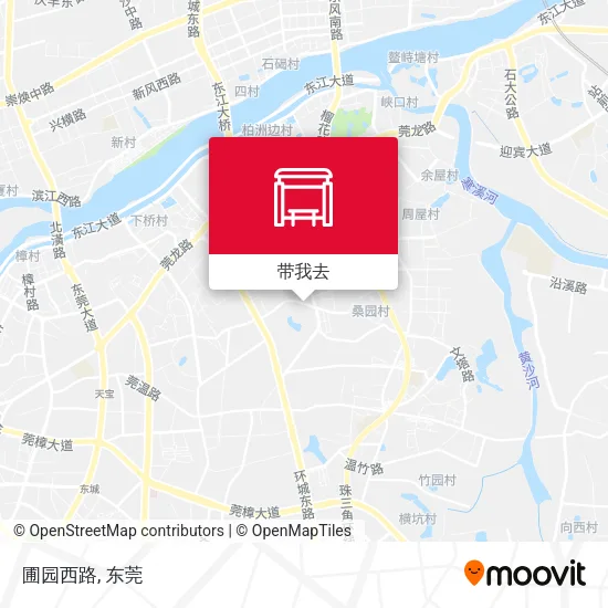 圃园西路地图
