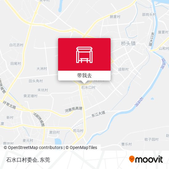 石水口村委会地图