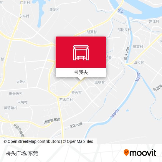 桥头广场地图