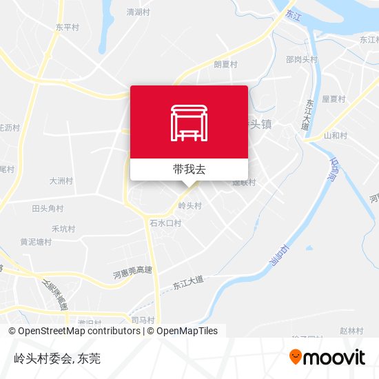 岭头村委会地图