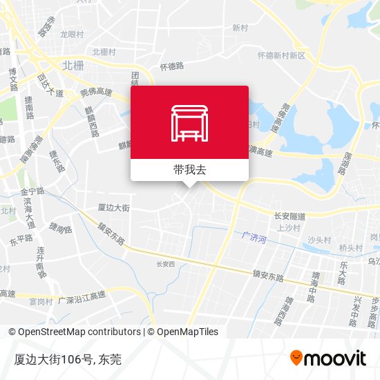 厦边大街106号地图