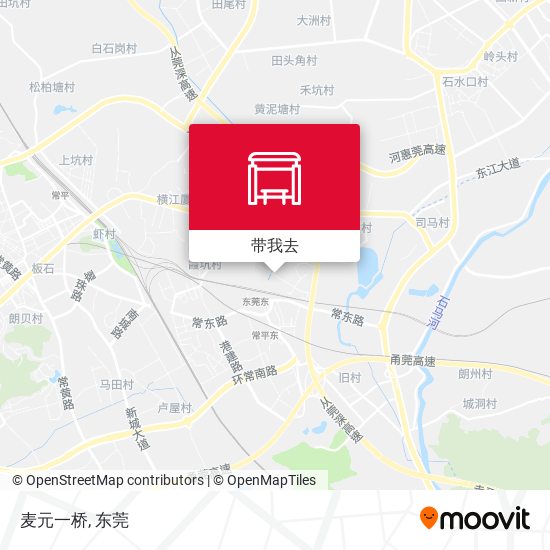 麦元一桥地图