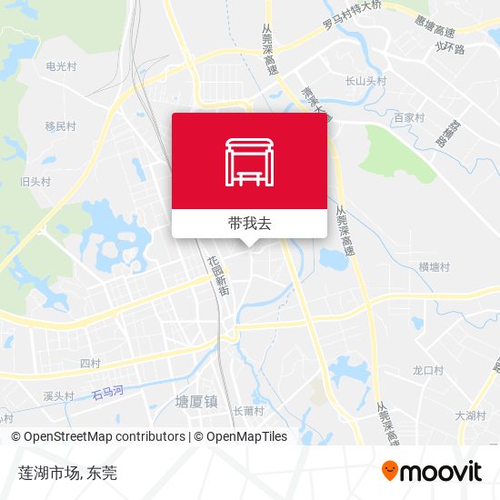 莲湖市场地图