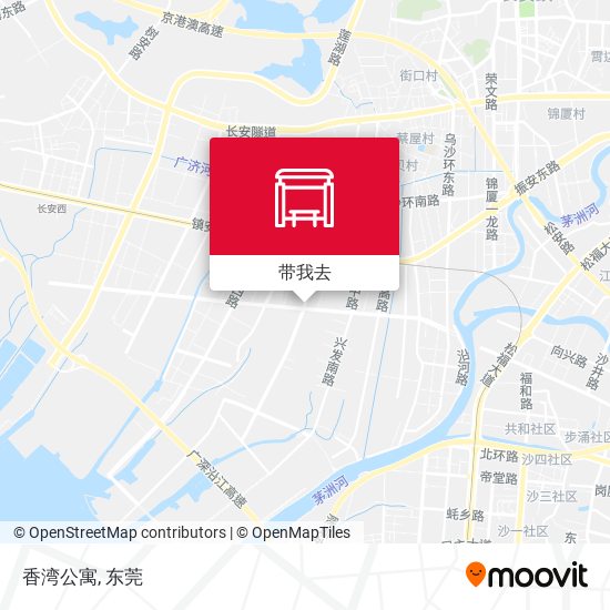 香湾公寓地图