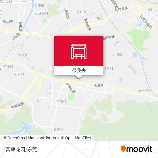 富康花园地图