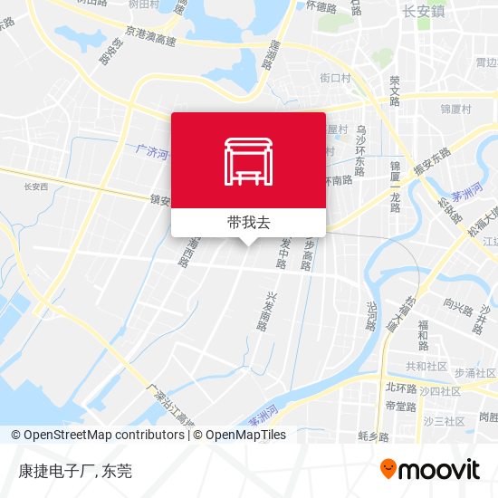 康捷电子厂地图