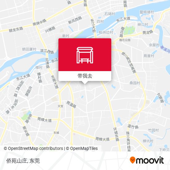 侨苑山庄地图