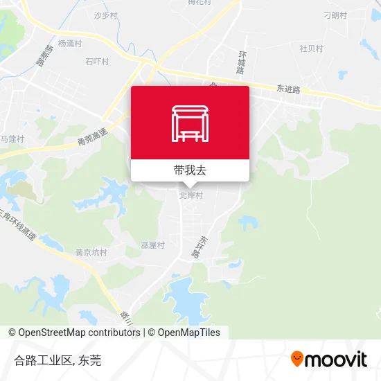 合路工业区地图