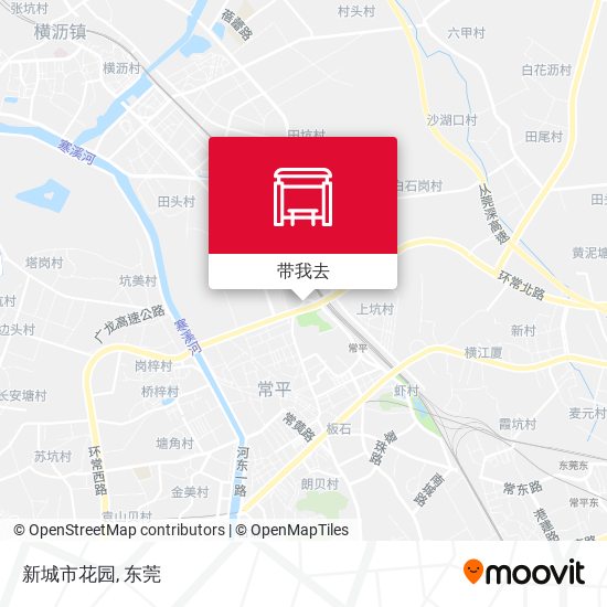 新城市花园地图