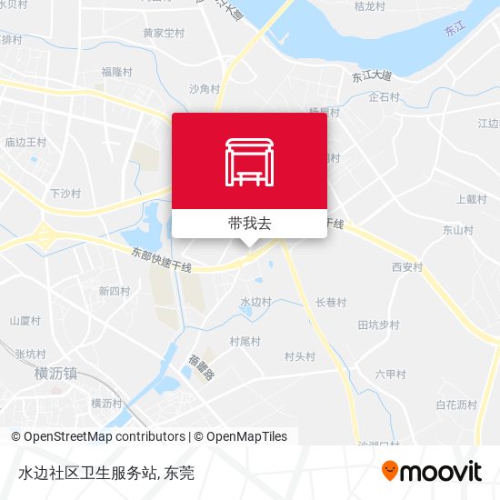 水边社区卫生服务站地图