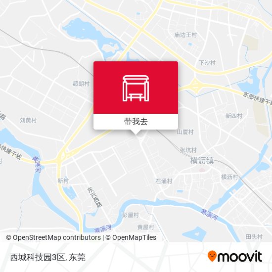 西城科技园3区地图