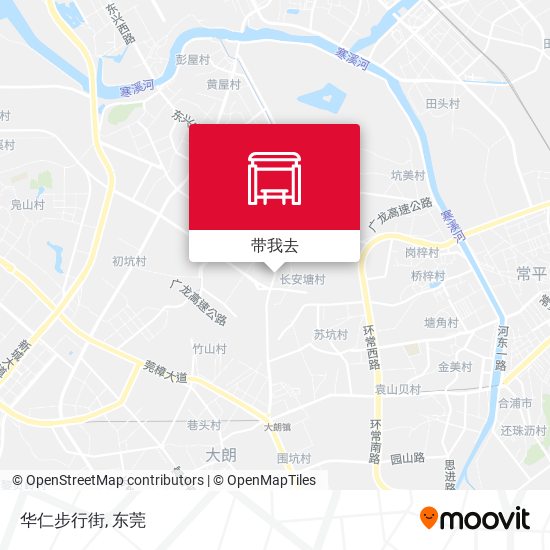 华仁步行街地图