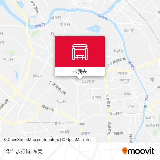 华仁步行街地图