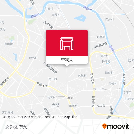 茶亭楼地图