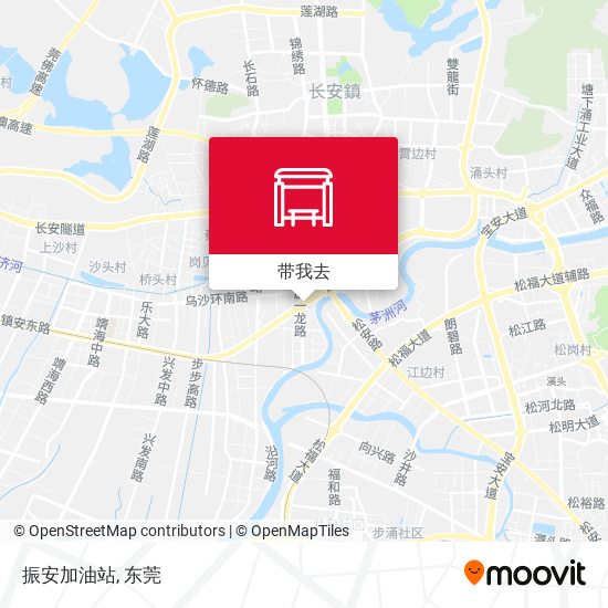 振安加油站地图