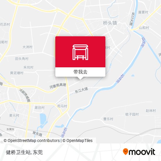 健桥卫生站地图
