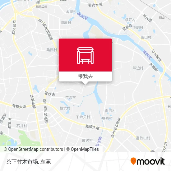 茶下竹木市场地图