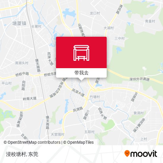 浸校塘村地图