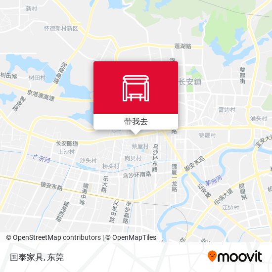 国泰家具地图