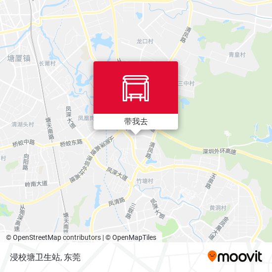 浸校塘卫生站地图